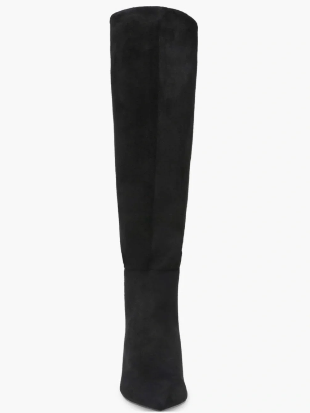 STEVEN • Black Suede Knee High Boot • Size 7.5